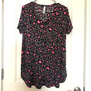 Large GUC Leopard T Shirt